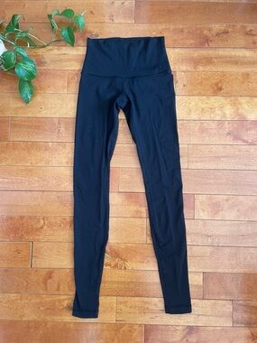 Lululemon Athletica High-Waist Black Performance Leggings